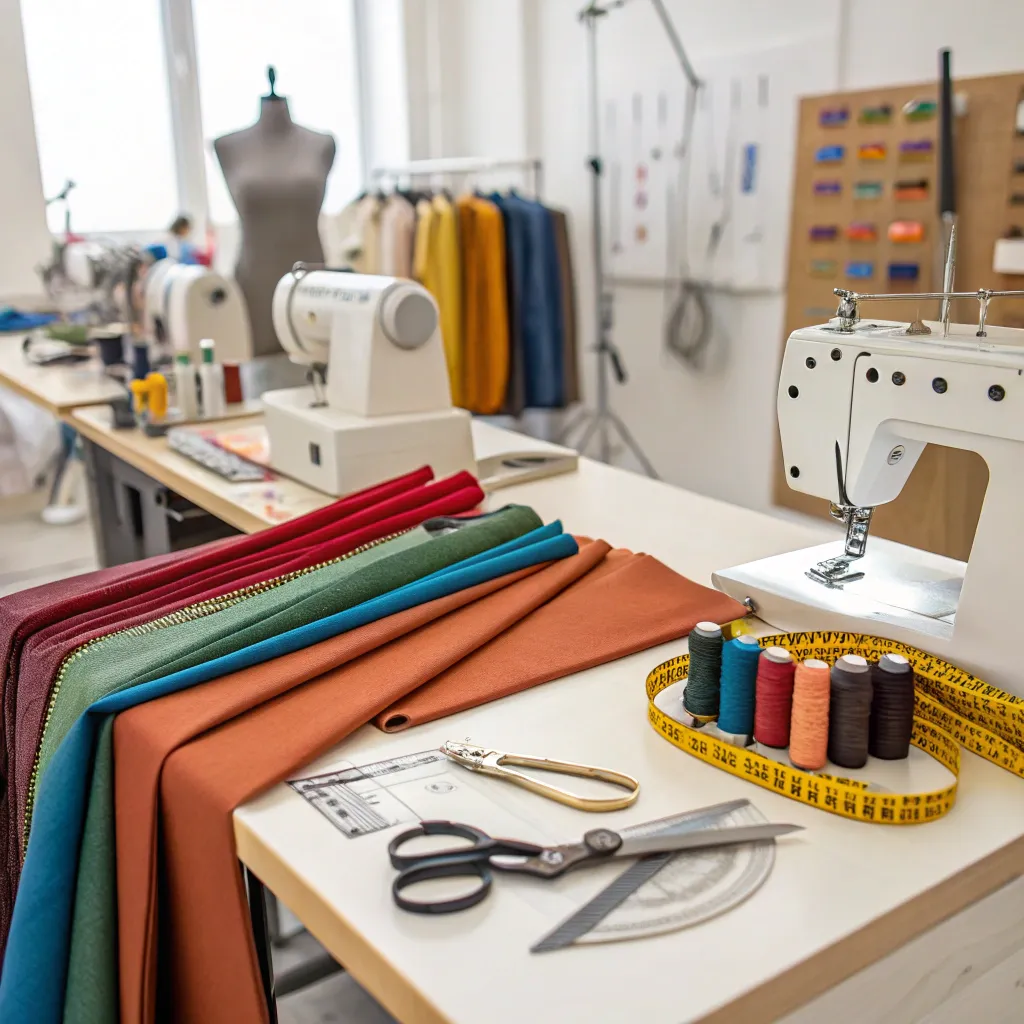 Tailoring workshop tools and materials